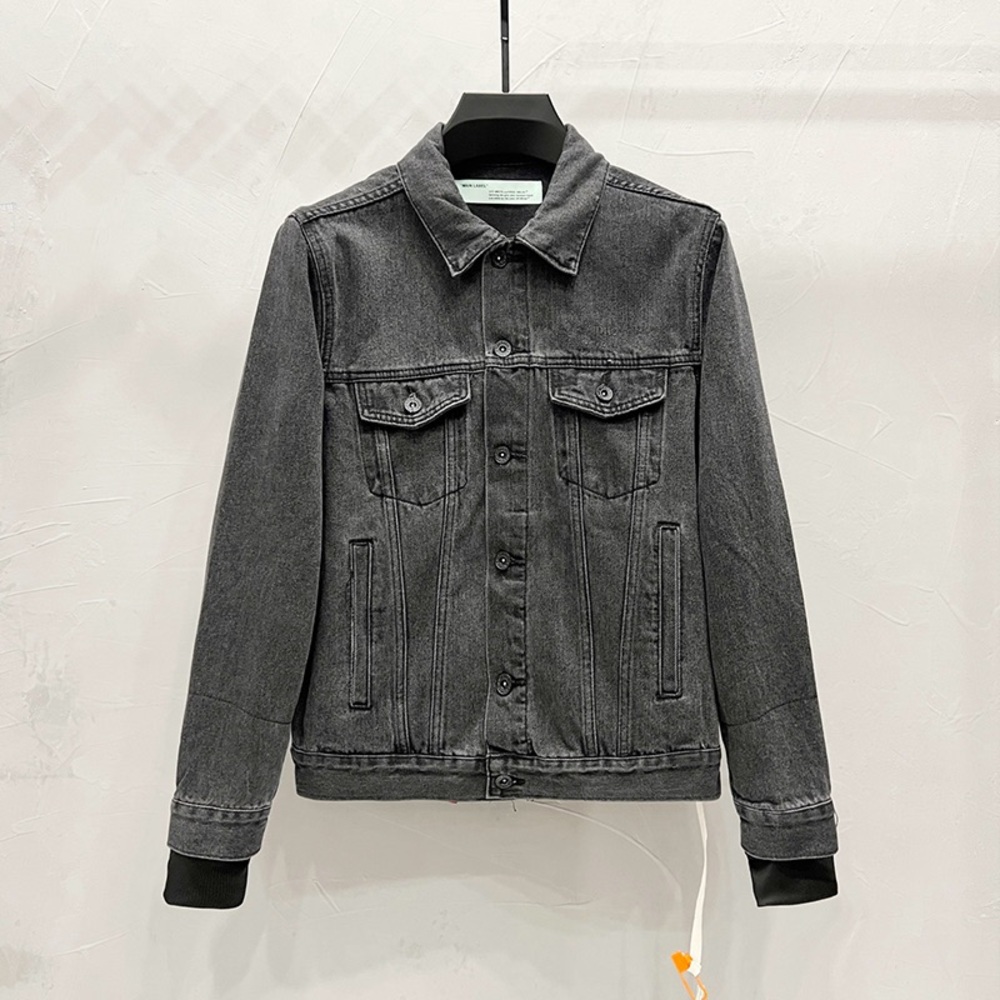 Off-White Black Denim Jacket - Picture 2 of 8